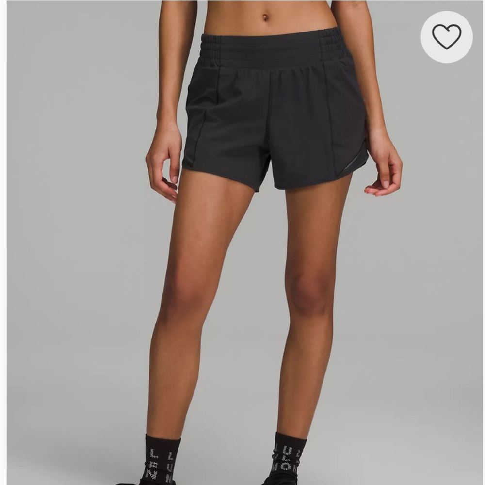 Lululemon- Hotty Hot HR Short 4" *Lined (Size 6- NWT)
